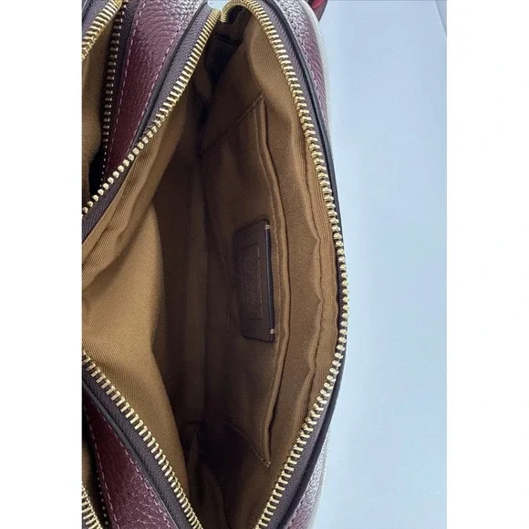 Coach Jes Colorblock Retro Stripe Crossbody Pink Stripe C4079